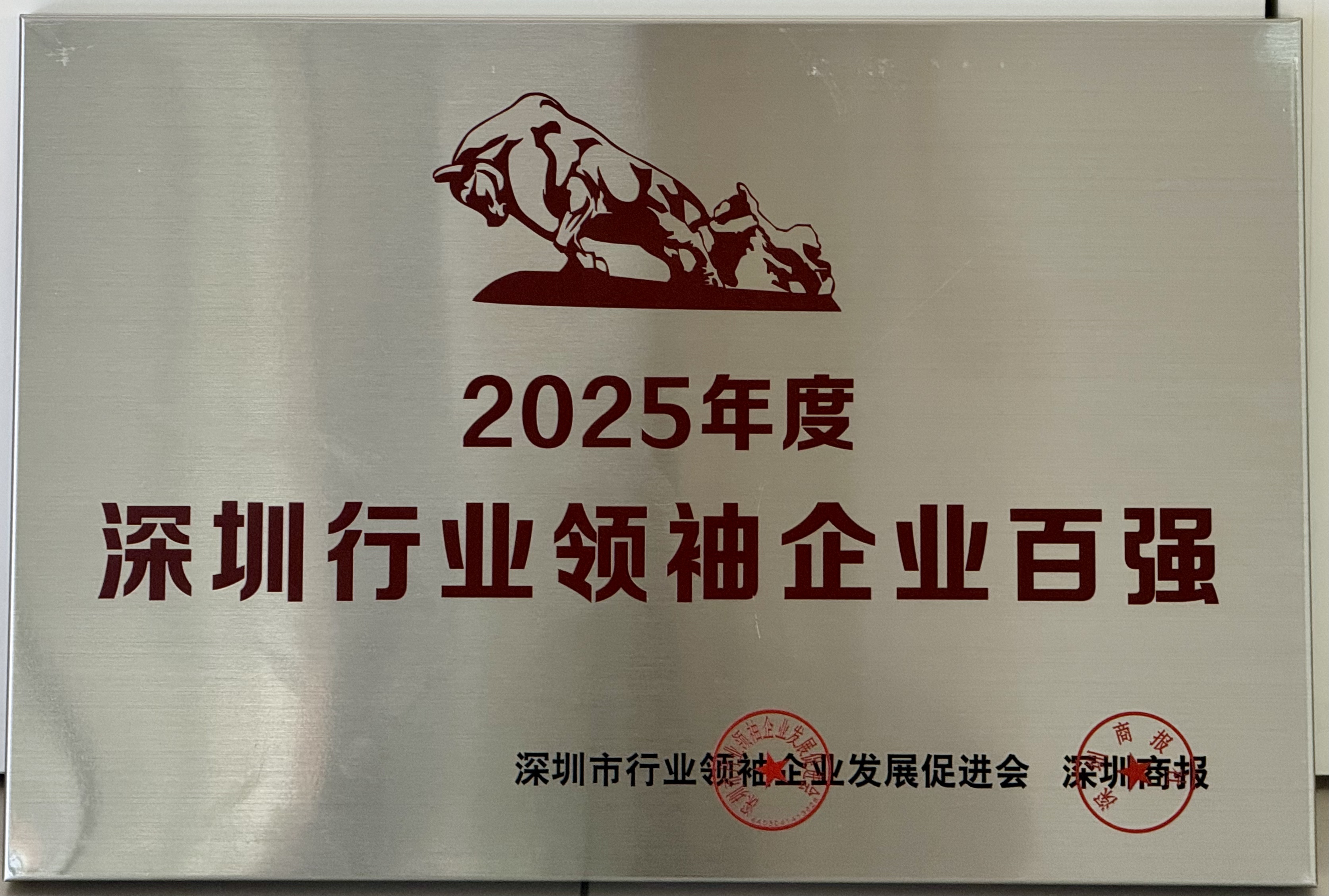 深圳行业领袖企业100强